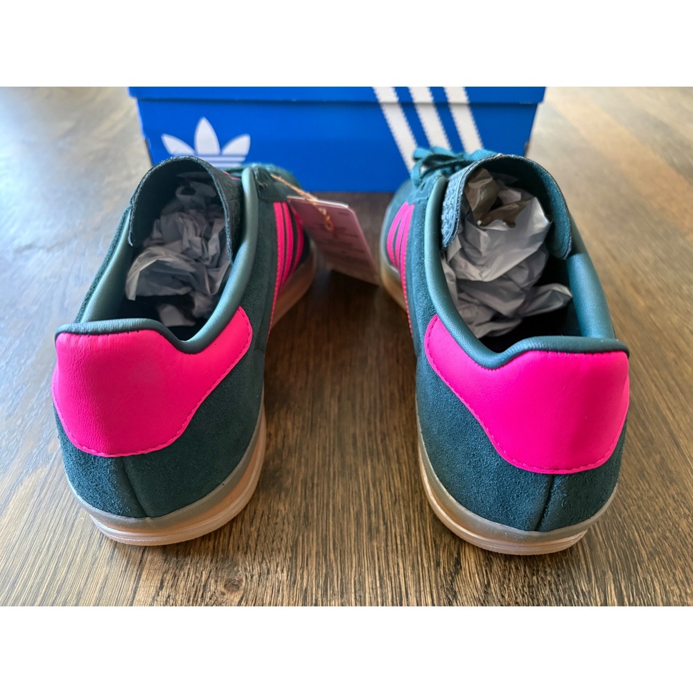 Adidas Gazelle Indoor Bliss Pink Purple Gum Sole Sneakers JS1416 Womens Size 11 - Picture 4 of 8